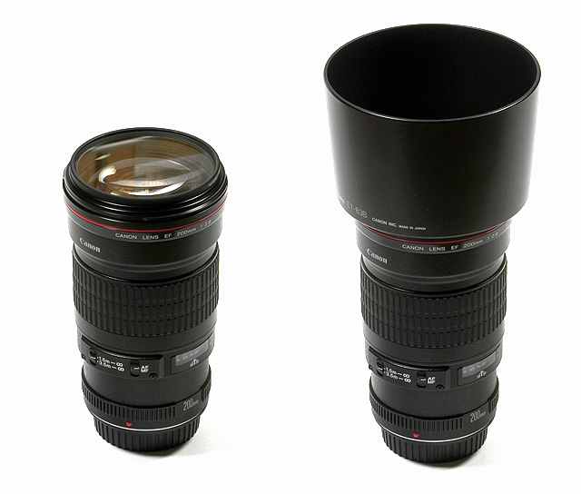 Canon EF 200mm f/2.8 L USM II - APS-C Review / Test Report