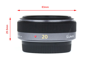 Panasonic Lumix G 20mm f/1.7 ASPH - Review / Lens Test Report