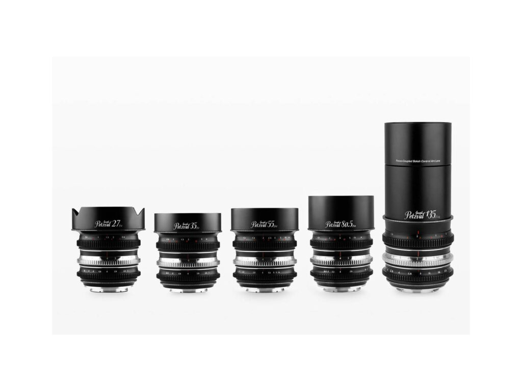 Lomography Petzlav 27mm f/1.7 & Petzlav 135mm f/2.5 Focus-coupled Bokeh Control Art announced
